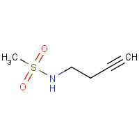 1207840-15-0 N-but-3-ynylmethanesulfonamide chemical structure
