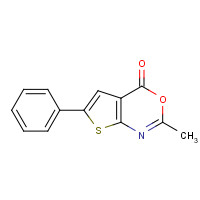 370587-15-8 2-methyl-6-phenylthieno[2,3-d][1,3]oxazin-4-one chemical structure