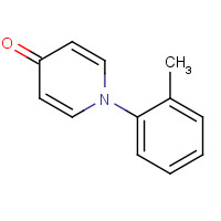 39076-92-1 1-(2-methylphenyl)pyridin-4-one chemical structure