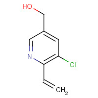1198016-69-1 (5-chloro-6-ethenylpyridin-3-yl)methanol chemical structure