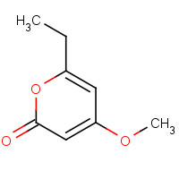 106950-13-4 6-ethyl-4-methoxypyran-2-one chemical structure