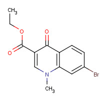 179942-67-7 ethyl 7-bromo-1-methyl-4-oxoquinoline-3-carboxylate chemical structure