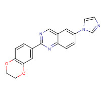 1004997-82-3 2-(2,3-dihydro-1,4-benzodioxin-6-yl)-6-imidazol-1-ylquinazoline chemical structure