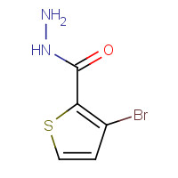 1043593-57-2 3-bromothiophene-2-carbohydrazide chemical structure