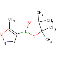 1346808-41-0 5-methyl-4-(4,4,5,5-tetramethyl-1,3,2-dioxaborolan-2-yl)-1,2-oxazole chemical structure