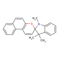 1592-43-4 1',3',3'-trimethylspiro[benzo[f]chromene-3,2'-indole] chemical structure