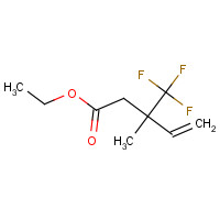 154389-71-6 ethyl 3-methyl-3-(trifluoromethyl)pent-4-enoate chemical structure