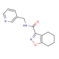909087-59-8 N-(pyridin-3-ylmethyl)-4,5,6,7-tetrahydro-1,2-benzoxazole-3-carboxamide chemical structure