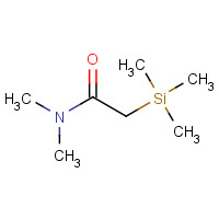 23184-28-3 N,N-dimethyl-2-trimethylsilylacetamide chemical structure