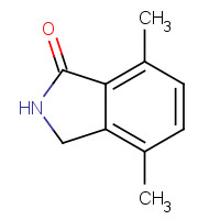 110568-66-6 4,7-dimethyl-2,3-dihydroisoindol-1-one chemical structure