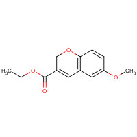 57543-61-0 ethyl 6-methoxy-2H-chromene-3-carboxylate chemical structure
