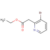 197376-41-3 ethyl 2-(3-bromopyridin-2-yl)acetate chemical structure