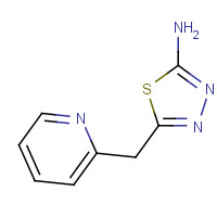 864500-04-9 5-(pyridin-2-ylmethyl)-1,3,4-thiadiazol-2-amine chemical structure