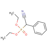 43055-48-7 2-diethoxyphosphoryl-2-phenylacetonitrile chemical structure