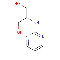 1372548-36-1 2-(pyrimidin-2-ylamino)propane-1,3-diol chemical structure