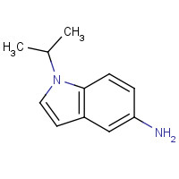 857893-08-4 1-propan-2-ylindol-5-amine chemical structure