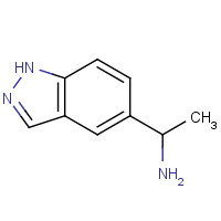 1001906-62-2 1-(1H-indazol-5-yl)ethanamine chemical structure