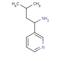 938459-12-2 3-methyl-1-pyridin-3-ylbutan-1-amine chemical structure