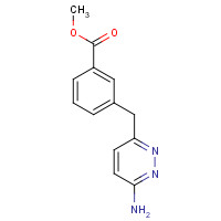 874338-90-6 methyl 3-[(6-aminopyridazin-3-yl)methyl]benzoate chemical structure