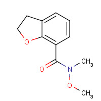 1037763-65-7 N-methoxy-N-methyl-2,3-dihydro-1-benzofuran-7-carboxamide chemical structure