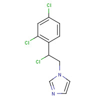 46503-49-5 1-[2-chloro-2-(2,4-dichlorophenyl)ethyl]imidazole chemical structure