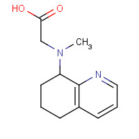 876589-86-5 2-[methyl(5,6,7,8-tetrahydroquinolin-8-yl)amino]acetic acid chemical structure