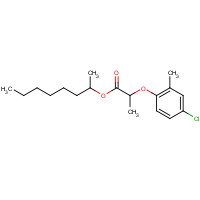 28473-03-2 octan-2-yl 2-(4-chloro-2-methylphenoxy)propanoate chemical structure