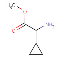 768356-83-8 methyl 2-amino-2-cyclopropylacetate chemical structure