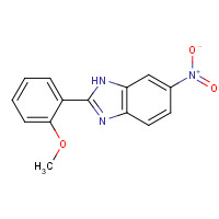 189162-32-1 2-(2-methoxyphenyl)-6-nitro-1H-benzimidazole chemical structure