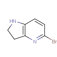 1260671-35-9 5-bromo-2,3-dihydro-1H-pyrrolo[3,2-b]pyridine chemical structure