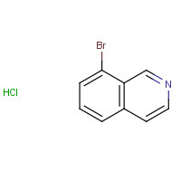 1307316-93-3 8-bromoisoquinoline;hydrochloride chemical structure