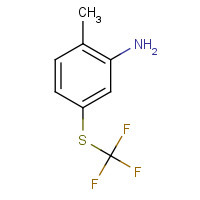 933673-21-3 2-methyl-5-(trifluoromethylsulfanyl)aniline chemical structure