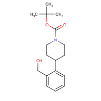 255051-62-8 tert-butyl 4-[2-(hydroxymethyl)phenyl]piperidine-1-carboxylate chemical structure
