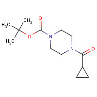 414910-15-9 tert-butyl 4-(cyclopropanecarbonyl)piperazine-1-carboxylate chemical structure