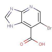 117888-98-9 6-bromo-1H-imidazo[4,5-b]pyridine-7-carboxylic acid chemical structure