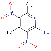 22934-16-3 4,6-dimethyl-3,5-dinitropyridin-2-amine chemical structure