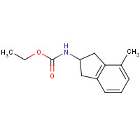 1190890-37-9 ethyl N-(4-methyl-2,3-dihydro-1H-inden-2-yl)carbamate chemical structure