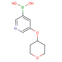 1103862-08-3 [5-(oxan-4-yloxy)pyridin-3-yl]boronic acid chemical structure
