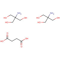 85169-32-0 2-amino-2-(hydroxymethyl)propane-1,3-diol;butanedioic acid chemical structure
