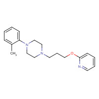 54063-58-0 1-(2-methylphenyl)-4-(3-pyridin-2-yloxypropyl)piperazine chemical structure