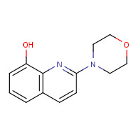 70125-21-2 2-morpholin-4-ylquinolin-8-ol chemical structure