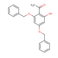 18065-05-9 1-[2-hydroxy-4,6-bis(phenylmethoxy)phenyl]ethanone chemical structure