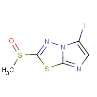 1206207-44-4 5-iodo-2-methylsulfinylimidazo[2,1-b][1,3,4]thiadiazole chemical structure
