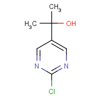 110100-09-9 2-(2-chloropyrimidin-5-yl)propan-2-ol chemical structure