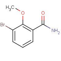 791136-88-4 3-bromo-2-methoxybenzamide chemical structure