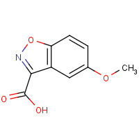 108805-39-6 5-methoxy-1,2-benzoxazole-3-carboxylic acid chemical structure