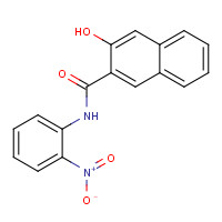70083-12-4 3-hydroxy-N-(2-nitrophenyl)naphthalene-2-carboxamide chemical structure