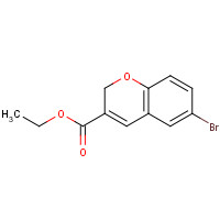 66670-55-1 ethyl 6-bromo-2H-chromene-3-carboxylate chemical structure