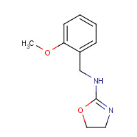 184688-57-1 N-[(2-methoxyphenyl)methyl]-4,5-dihydro-1,3-oxazol-2-amine chemical structure