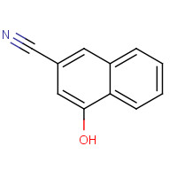 293308-66-4 4-hydroxynaphthalene-2-carbonitrile chemical structure